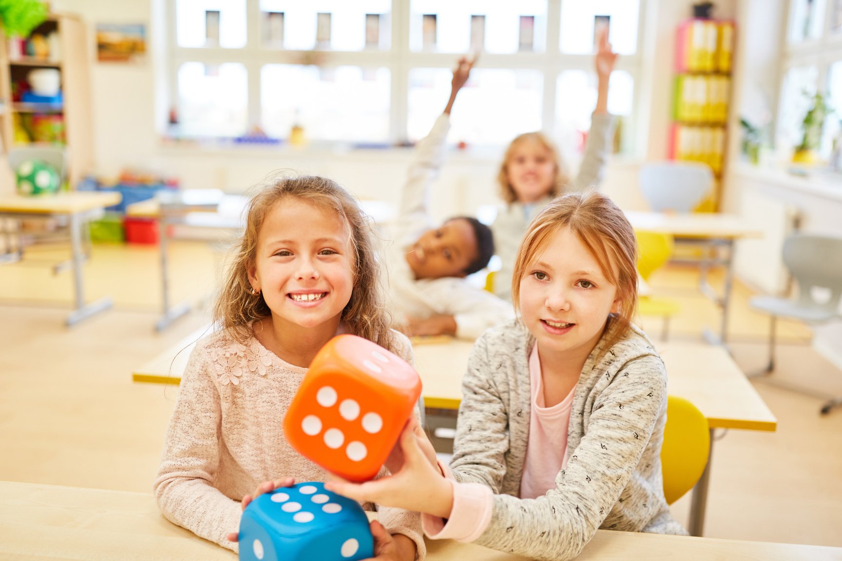 Girls Learn to Count on an Educational Game